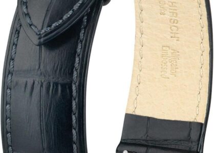 Hirsch Skórzany wodoodporny pasek do zegarka 19 mm Duke L 01028050-1-19