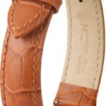 Hirsch Skórzany wodoodporny pasek do zegarka 22 mm Duke L 01028075-2-20