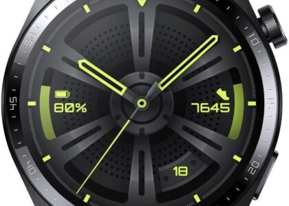 Huawei Watch GT 3 46 mm Active Czarny
