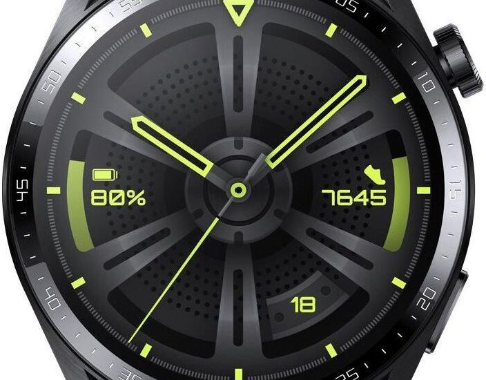 Huawei Watch GT 3 46 mm Active Czarny