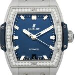 Hublot Spirit Of Big Bang Titanium Blue Diamonds Automatic Dial 665NX7170LR1204