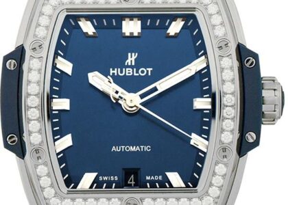 Hublot Spirit Of Big Bang Titanium Blue Diamonds Automatic Dial 665NX7170LR1204