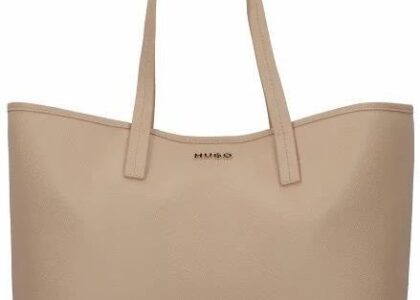 Hugo Chris Shopper Bag 40 cm light beige
