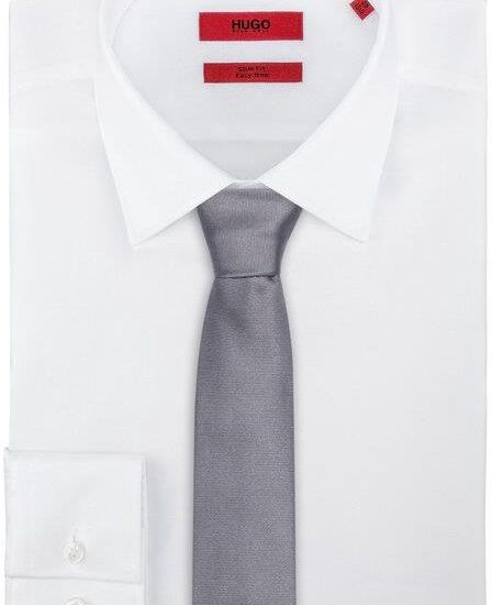 Hugo Krawat Tie Cm 6 50324543 Szary