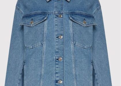 Hugo Kurtka jeansowa Giannina 50466840 Niebieski Oversize