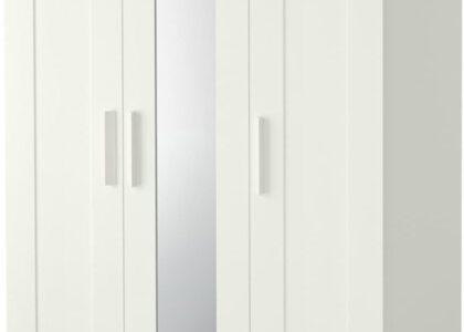 Ikea Brimnes szafa 3 drzwiowa Biała 117x50x190cm