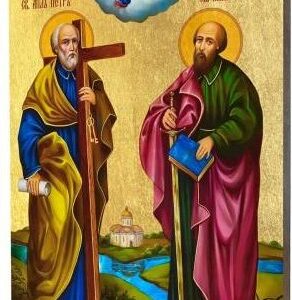 Ikona Złocona Święci Piotr I Paweł (ACHI096)