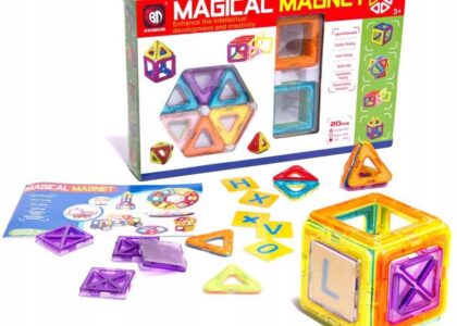 Inna;Ener Klocki Magnetyczne Kolorowe Magical Magnet 20Szt (ENER)
