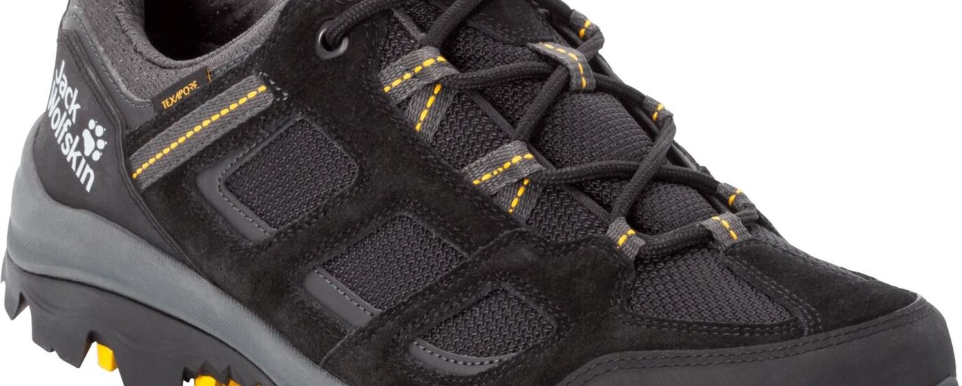 Jack Wolfskin Vojo 3 Texapore Low M Black Burly Yellow Xt