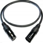 Kabel Przewód DMX Aes/ebu Do Świateł 3 Pin 1m