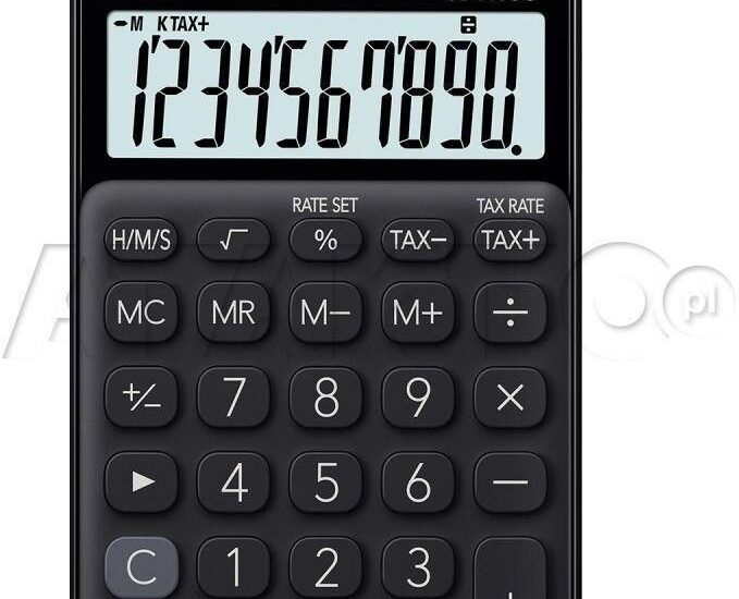 Kalkulator 10pozycyjny czarny SL-310UC-BK-S Casio