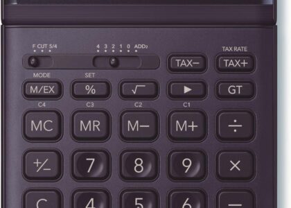 Kalkulator 12 poz granatowy JW-200SC Casio Stylish