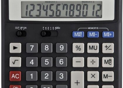 Kalkulator Na Biurko Vector Dk-209 Czarny