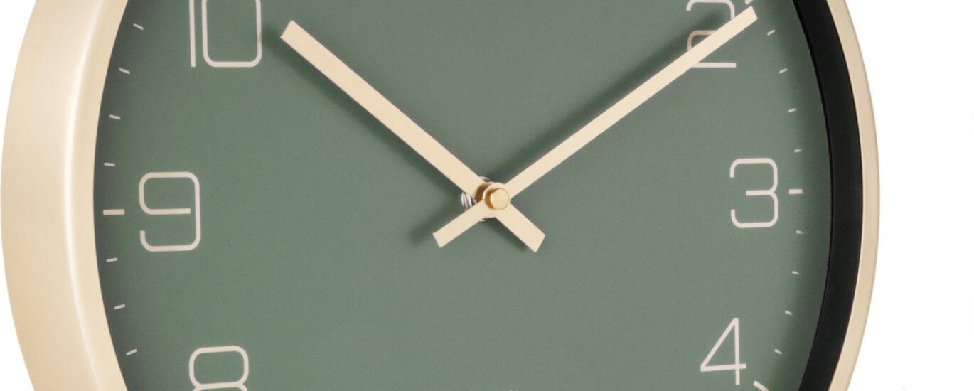 Karlsson Zegar Elegance Zielony Ka5720Gr