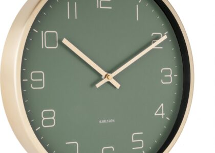 Karlsson Zegar Elegance Zielony Ka5720Gr