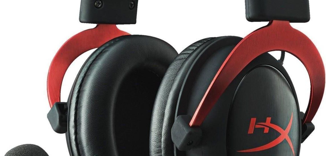 Kingston Hyperx Cloud II Headset Czarne-Czerwone (KHX-HSCP-RD)