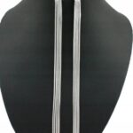 Kolczyki Długie Srebrne Żmijki 12 cm Multi