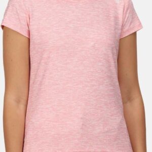 Koszulka sportowa damska Regatta Limonite V różowa Rozmiar: 38 (UK 12)