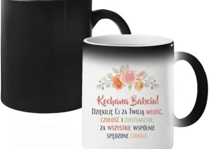 Koszulkowy.Pl Kochana Babciu! Magiczny Kubek Dla Babci