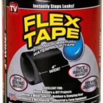 Kuala Taśma klejąca wodoodporna Flex Tape Czarna
