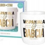 Kubek na dzień babci biały na prezent 300 ml