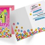Kukartka Karnet Pr-337 Urodziny 14 Dziewczynka