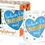 Kukartka Kubek Premium Q Kocham Cię Dziadku