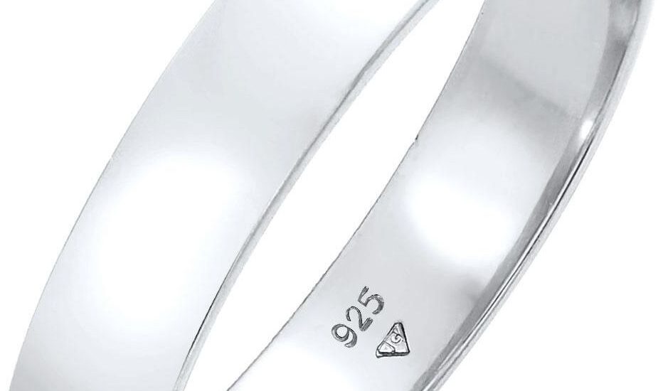 Kuzzoi Pierścień Męski Minimal Basic Friendship W Srebrze 925 Sterling Silver 64