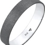 Kuzzoi Pierścień Męski Minimal Basic Friendship W Srebrze 925 Sterling Silver Biżuteria Męska Męskie