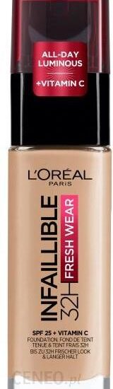 L'Oreal Paris Infaillible 32 H Fresh Wear Długotrwały Podkład 125 Natural Rose 30ml