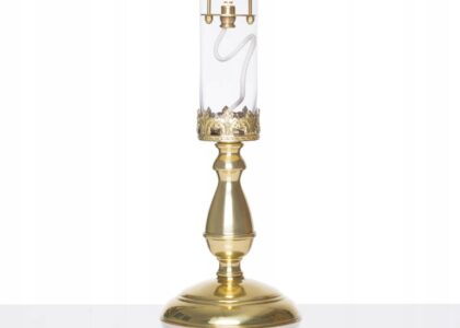 Lampka olejowa kaganek liturgia