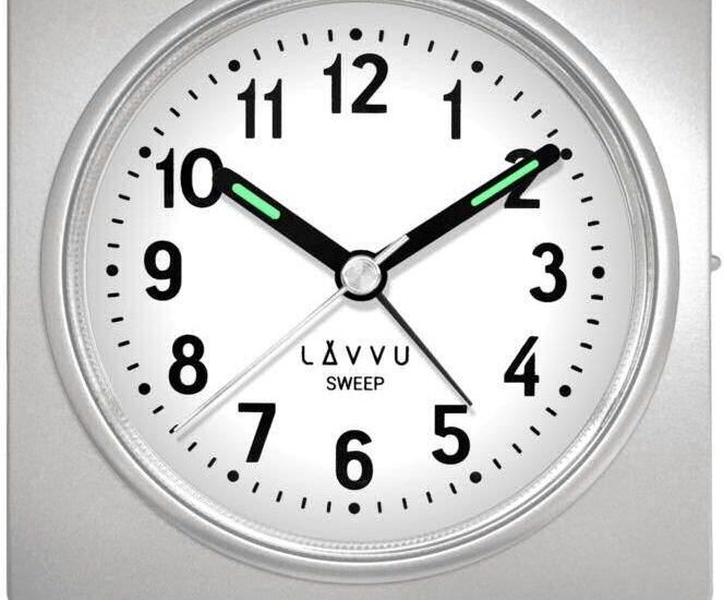 Lavvu Budzik Las3032 Klasyczny - Odcienie Szarości I Srebra (9124)