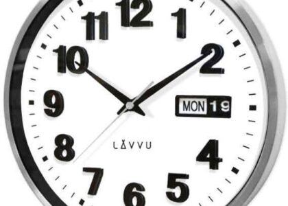 Lavvu Zegar Ścienny Z Datownikiem 30Cm (Lct4050)