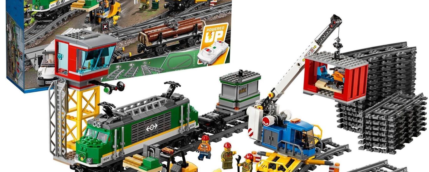 LEGO City 60198 Pociąg towarowy