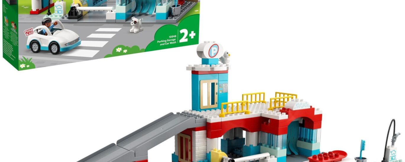 LEGO DUPLO 10948 Parking piętrowy i myjnia samochodowa