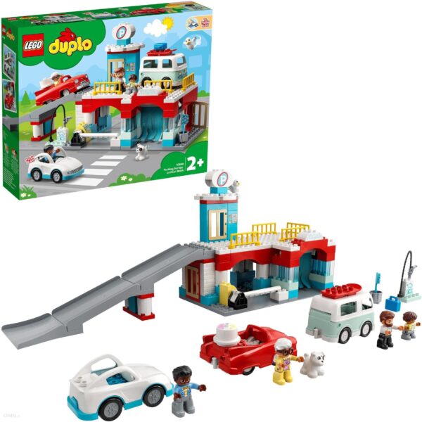 LEGO DUPLO 10948 Parking piętrowy i myjnia samochodowa