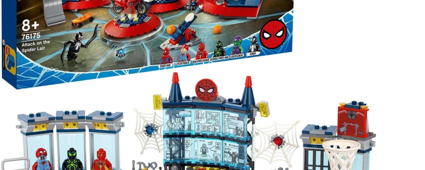 LEGO Marvel Spider-Man 76175 Atak na kryjówkę Spider-Mana