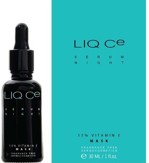 Liqpharm LIQ Ce Serum Night 15% Vitamin E MASK dwufazowe serum regenerująco-odżywcze na noc 30ml