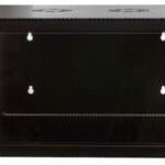 Logilink - 21U Wall Mounted Rack 70 Kg Black Glass