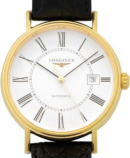 Longines Presence Automatic White Dial Mens Watch L49222112