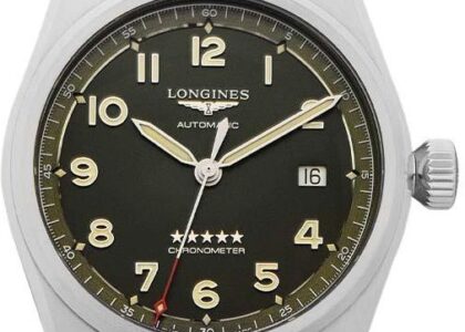 Longines Spirit Automatic Green Dial Stainless Steel L38104036