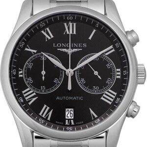 Longines The Master Collection Black/Steel 40mm L26294516