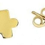 Lovrin Srebrne pozłacane kolczyki 925 na sztyft puzzle 0