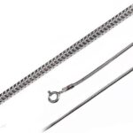 LOVRIN SREBRNY ŁAŃCUSZEK 925 LINKA 45 CM