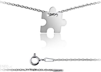 LOVRIN SREBRNY NASZYJNIK 925 CELEBRYTKA PUZZEL 1