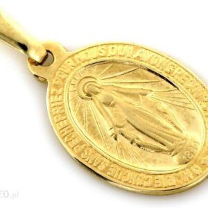 Lovrin Złoty medalik 585 Matka Boska Niepokalana 1