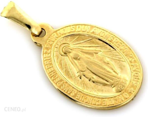 Lovrin Złoty medalik 585 Matka Boska Niepokalana 1