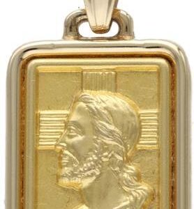 Lovrin Złoty medalik 585 z podobizną Jezusa 3