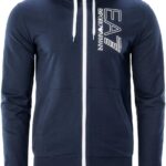 Męska Bluza EA7 EMPORIO ARMANI RAIN VISIBILITY M HOODIE FZ COFT 3LPM53PJ05Z1554