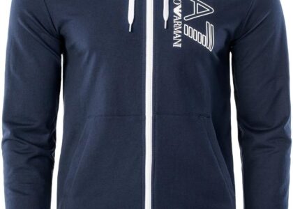 Męska Bluza EA7 EMPORIO ARMANI RAIN VISIBILITY M HOODIE FZ COFT 3LPM53PJ05Z1554